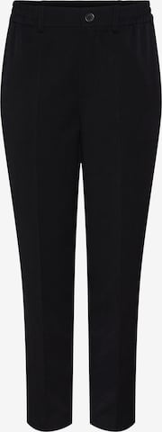 PIECES Pleated Pants 'Camil' in Black: front