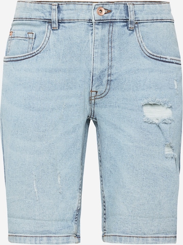 Redefined Rebel Shorts 'Stockholm' in Blau: predná strana