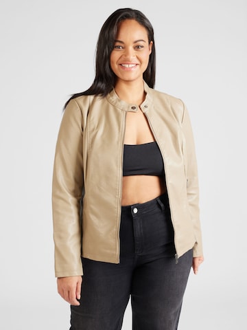 Veste mi-saison 'NEW MELISA' ONLY Carmakoma en beige : devant