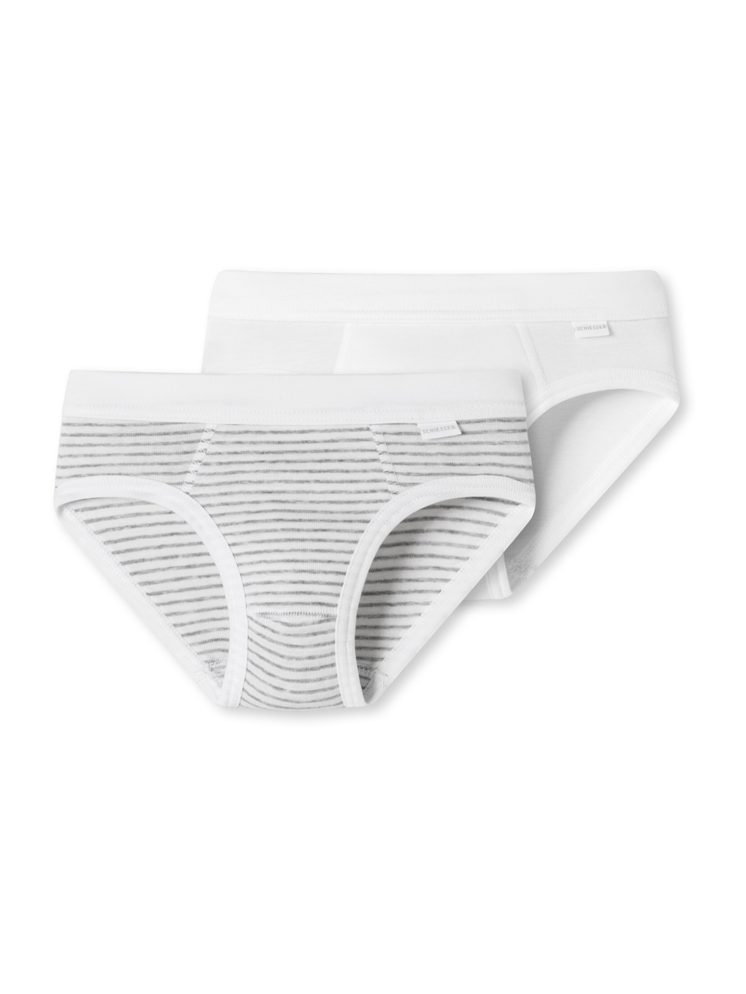 SCHIESSER Onderbroek in Grijs: voorkant