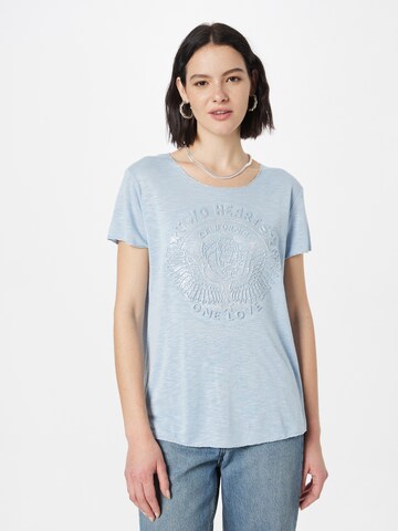 Key Largo Shirt 'ROSE' in Blue: front