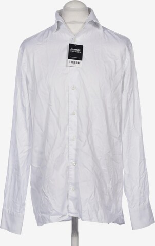Van Laack Button Up Shirt in L in White: front