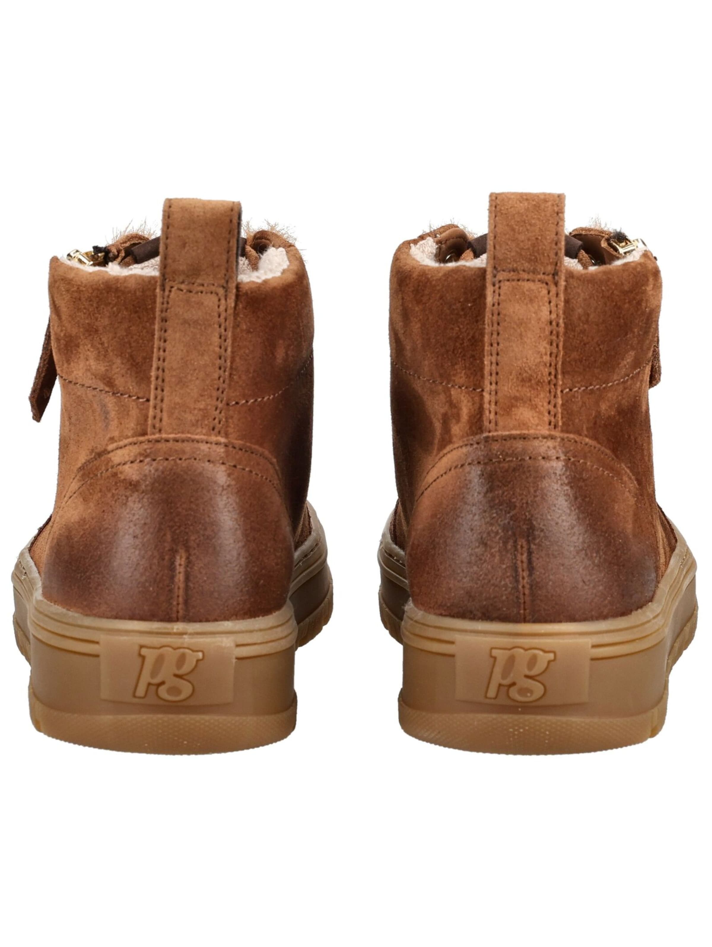 Paul Green Schnürstiefelette in Braun