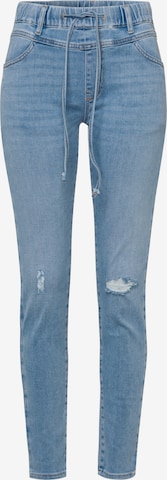 Cross Jeans Slimfit Jeans ' Janelle ' in Blau: predná strana