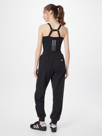 Tapered Pantaloni '3-Stripes ' de la ADIDAS ORIGINALS pe negru