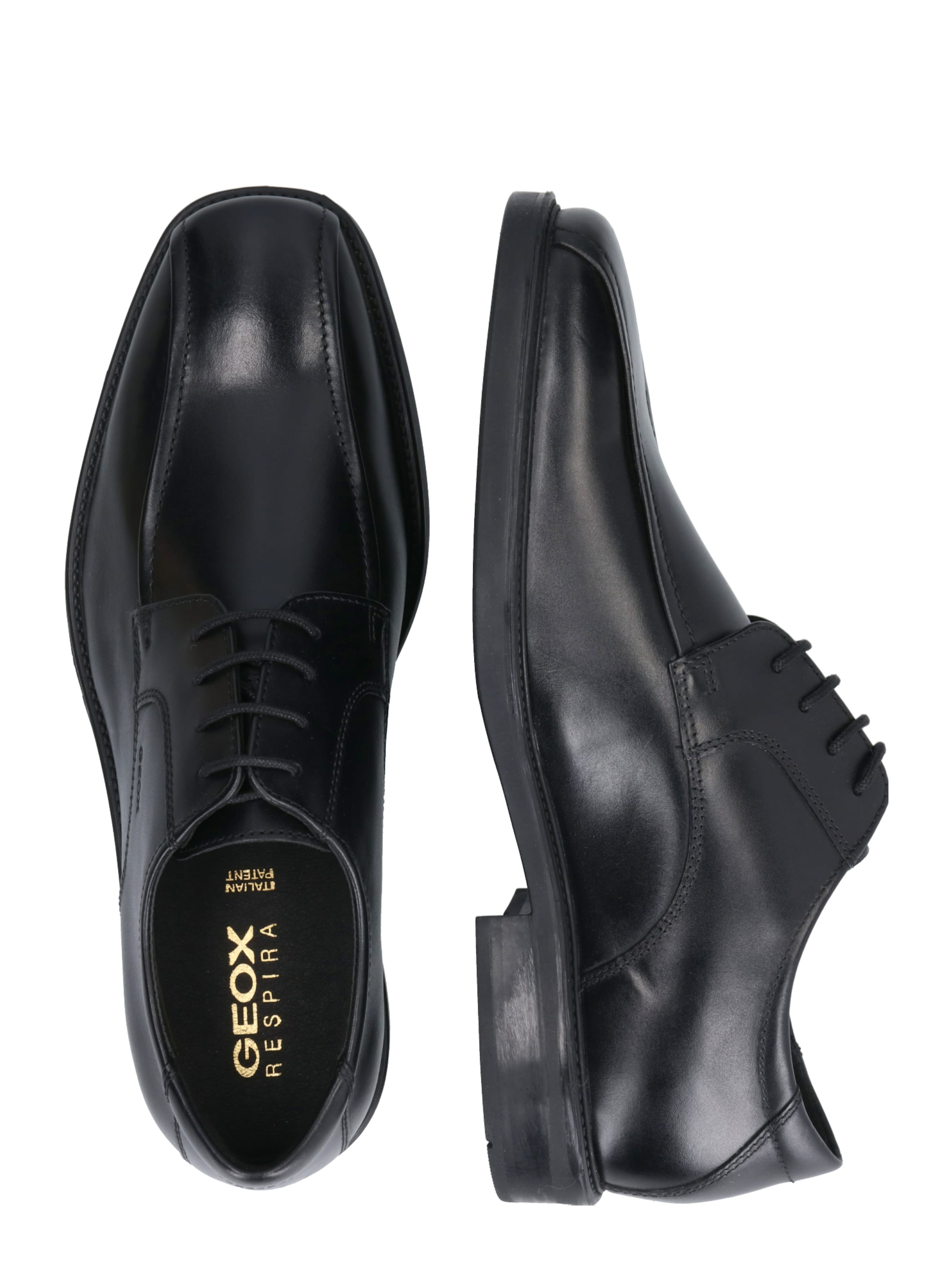 Chaussure à lacets GEOX en noir