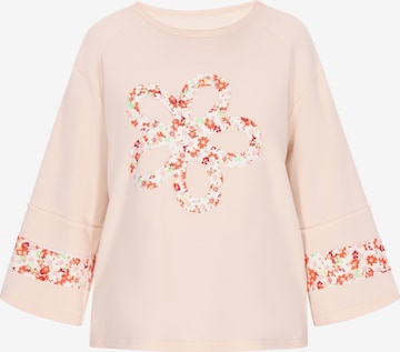 T-shirt 'Fashion Look' Gaya en beige : devant