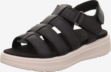 Legero Sandals in Black: front