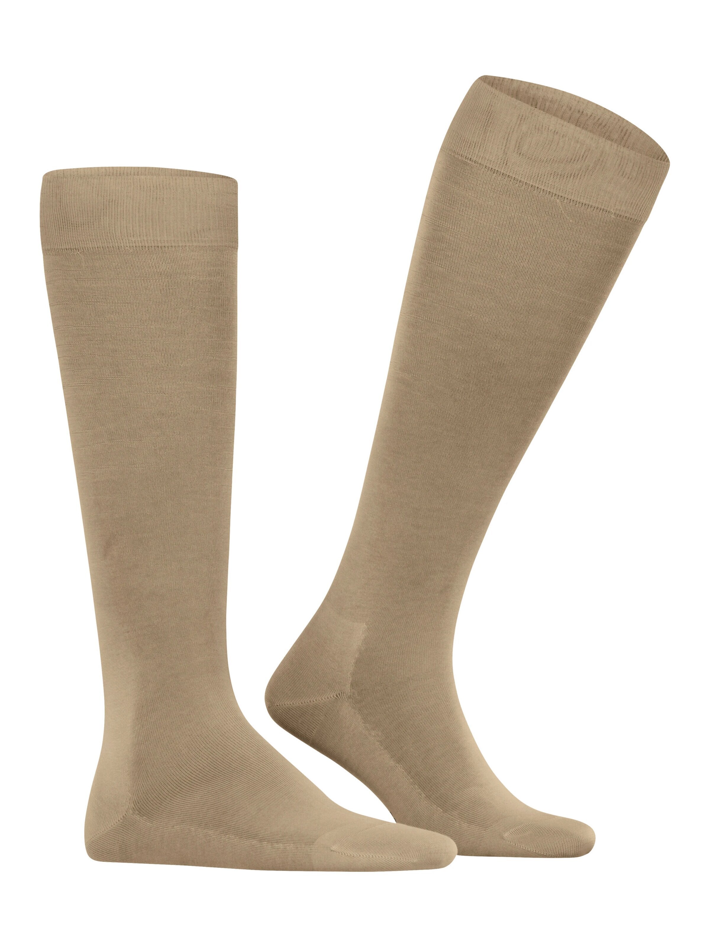 FALKE Knee High Socks 'Tiago' in Brown