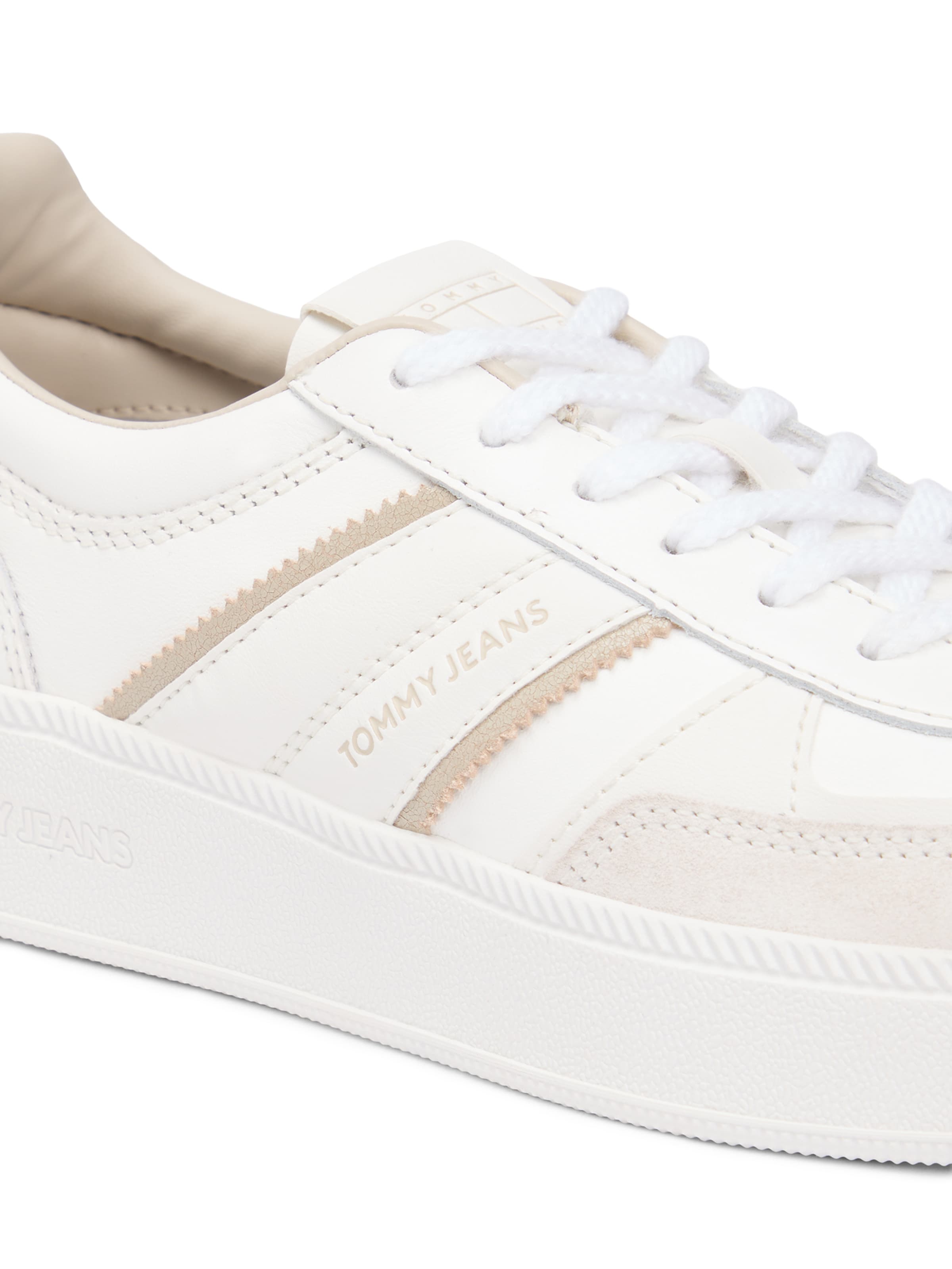 Tommy Jeans Låg sneaker 'The Greenwich Edge' i beige