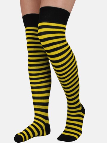 normani Overknee socks in Black