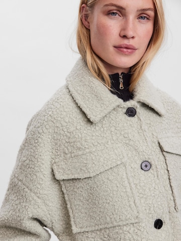 VERO MODA Between-Seasons Coat 'Twirlanna' in Grey