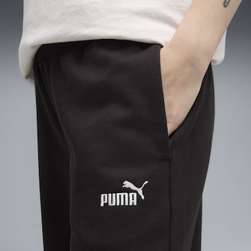PUMA Loosefit Broek 'Essentials' in Zwart