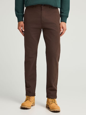 regular Pantaloni chino di Funky Buddha in marrone: frontale
