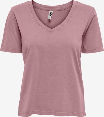 JDY - Camiseta 'FAROCK' en rosa: frente