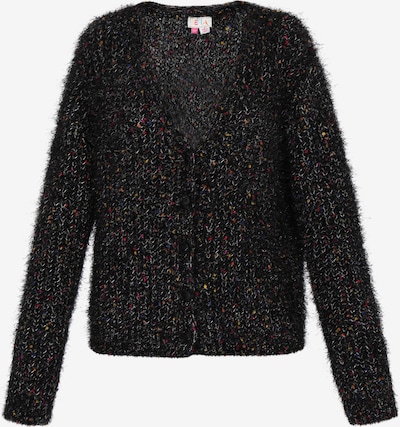 Geacă tricotată IZIA pe negru, Vizualizare produs