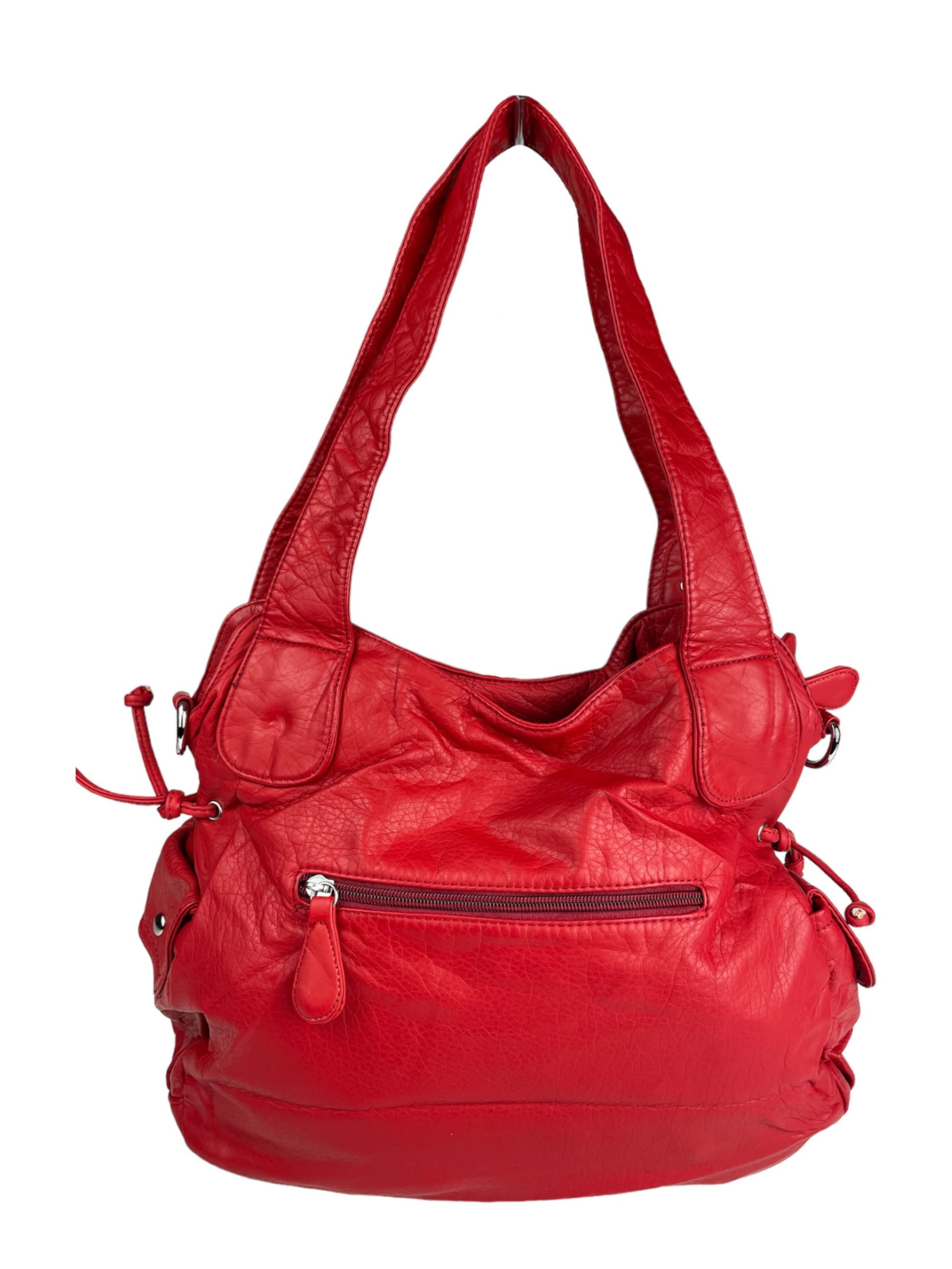 Borsa a mano di Kumixi in rosso