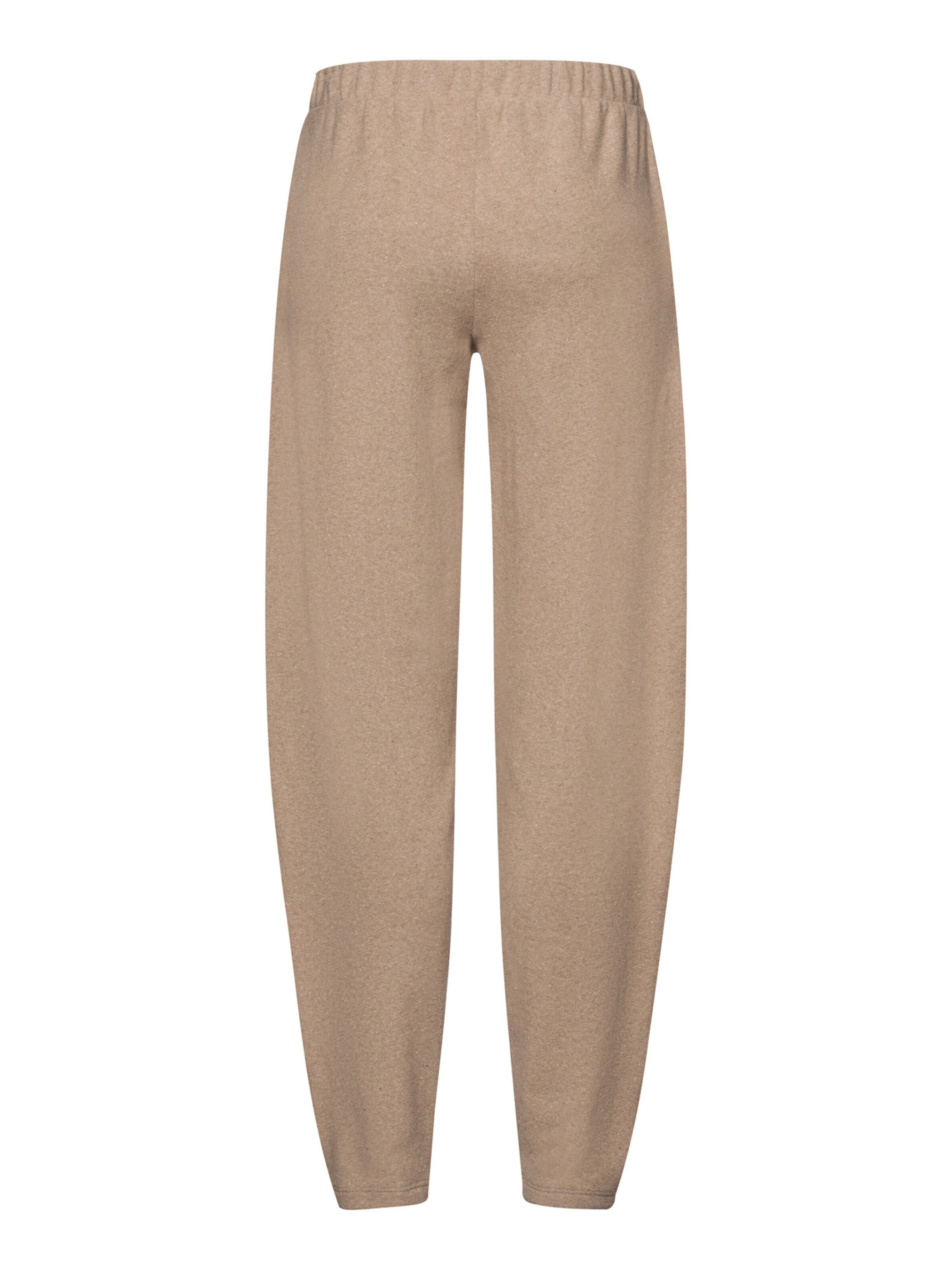 Hanro Loosefit Sweatpants ' Easy Wear ' in Beige: Vorderseite