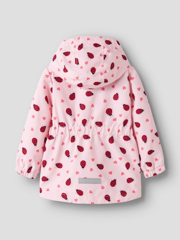 NAME IT Between-Season Jacket 'NMFMAXI' in Pink