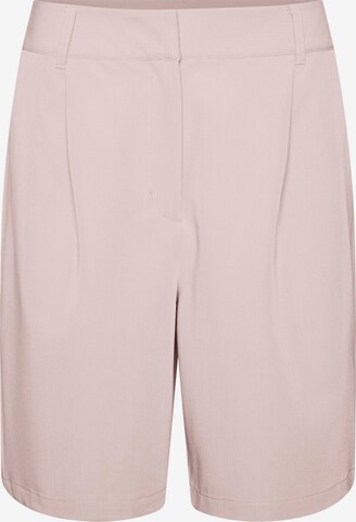 VERO MODA Loosefit Veckad byxa 'Zelda' i rosa: framsida