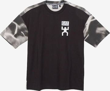 T-Shirt 'MANICA CORTA' EA7 Emporio Armani en noir : devant