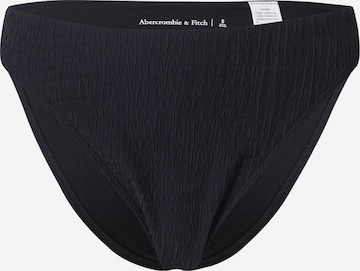 Pantaloncini per bikini di Abercrombie & Fitch in nero: frontale