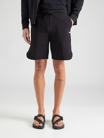 BOSS Regular Hose 'Member' in Schwarz: Vorderseite