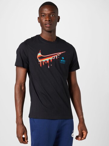 Nike Sportswear T-Shirt in Schwarz: predná strana