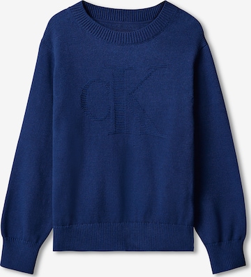 Calvin Klein Jeans Pullover in Blau: Vorderseite
