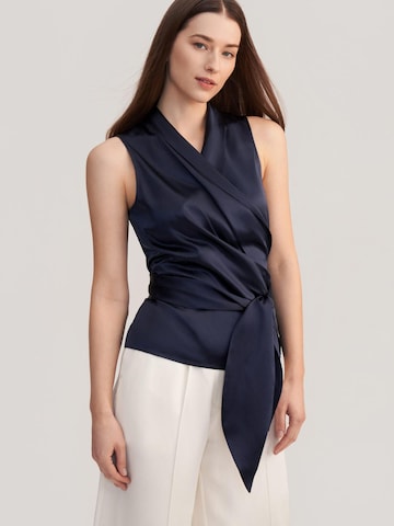 Lilysilk Bluse‌‌‌‌ in Blau