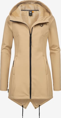 Veste de survêtement 'Wingi' Ragwear en beige : devant