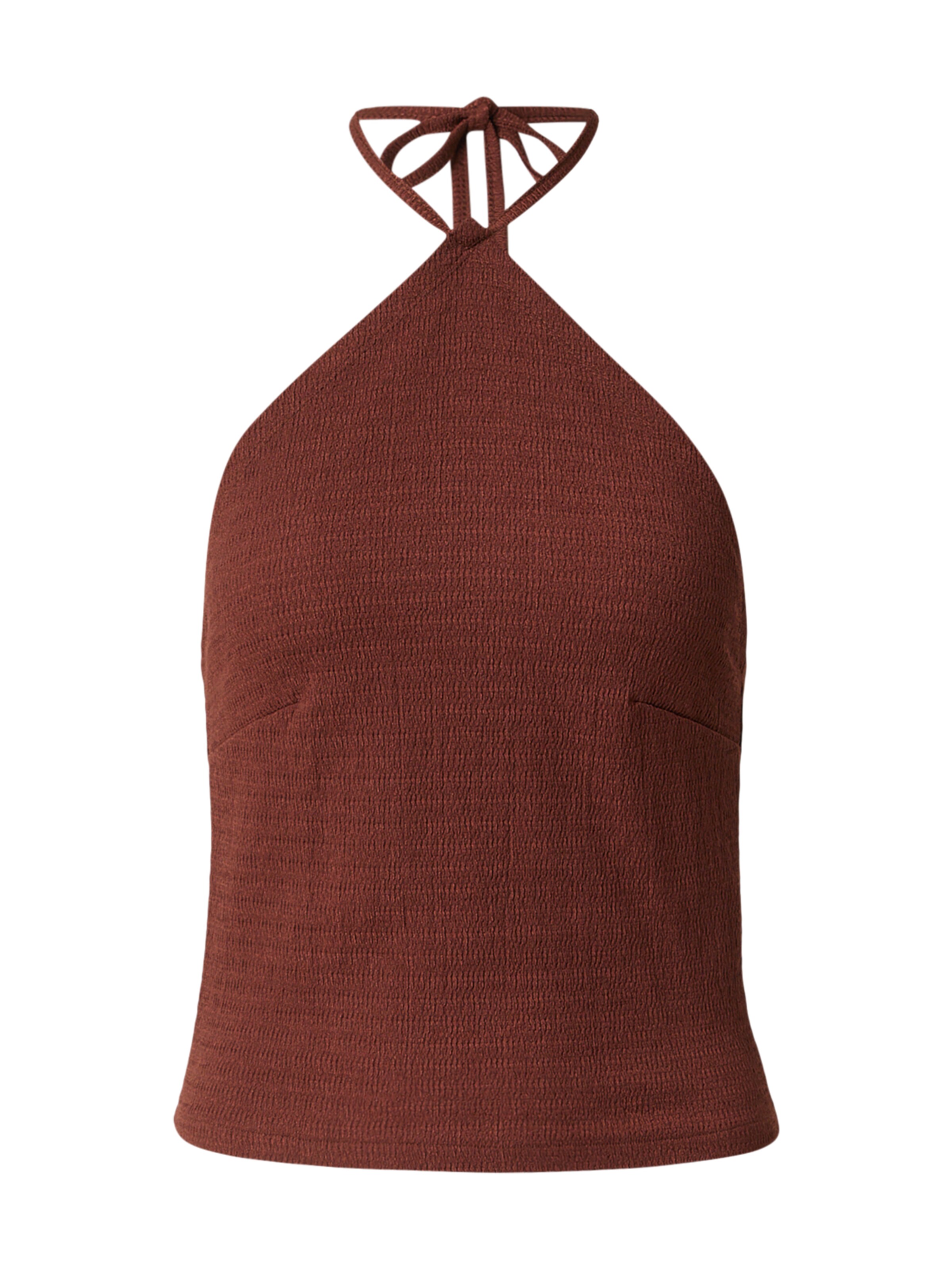 RÆRE by Lorena Rae Top 'Ava' in XS in de kleur Roestbruin, Productweergave