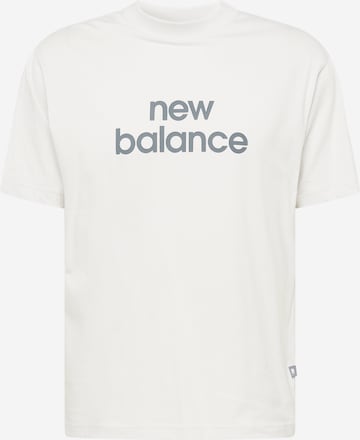 new balance T-Shir 'Linear' in Grau: predná strana