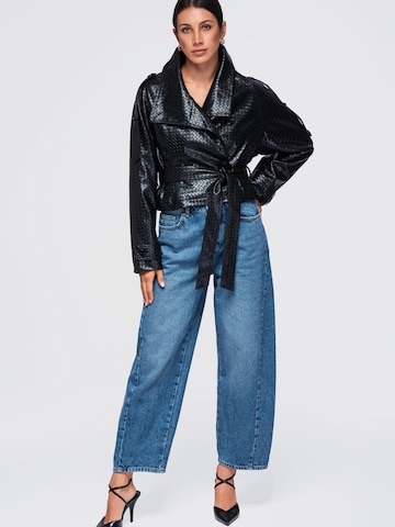 Veste mi-saison Ombre en noir