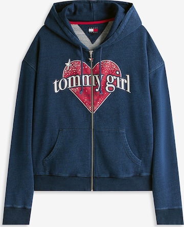 Tommy Jeans Collegetakki värissä sininen: etupuoli