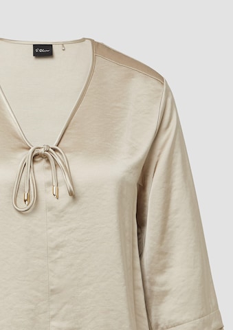 s.Oliver BLACK LABEL Blouse in Beige