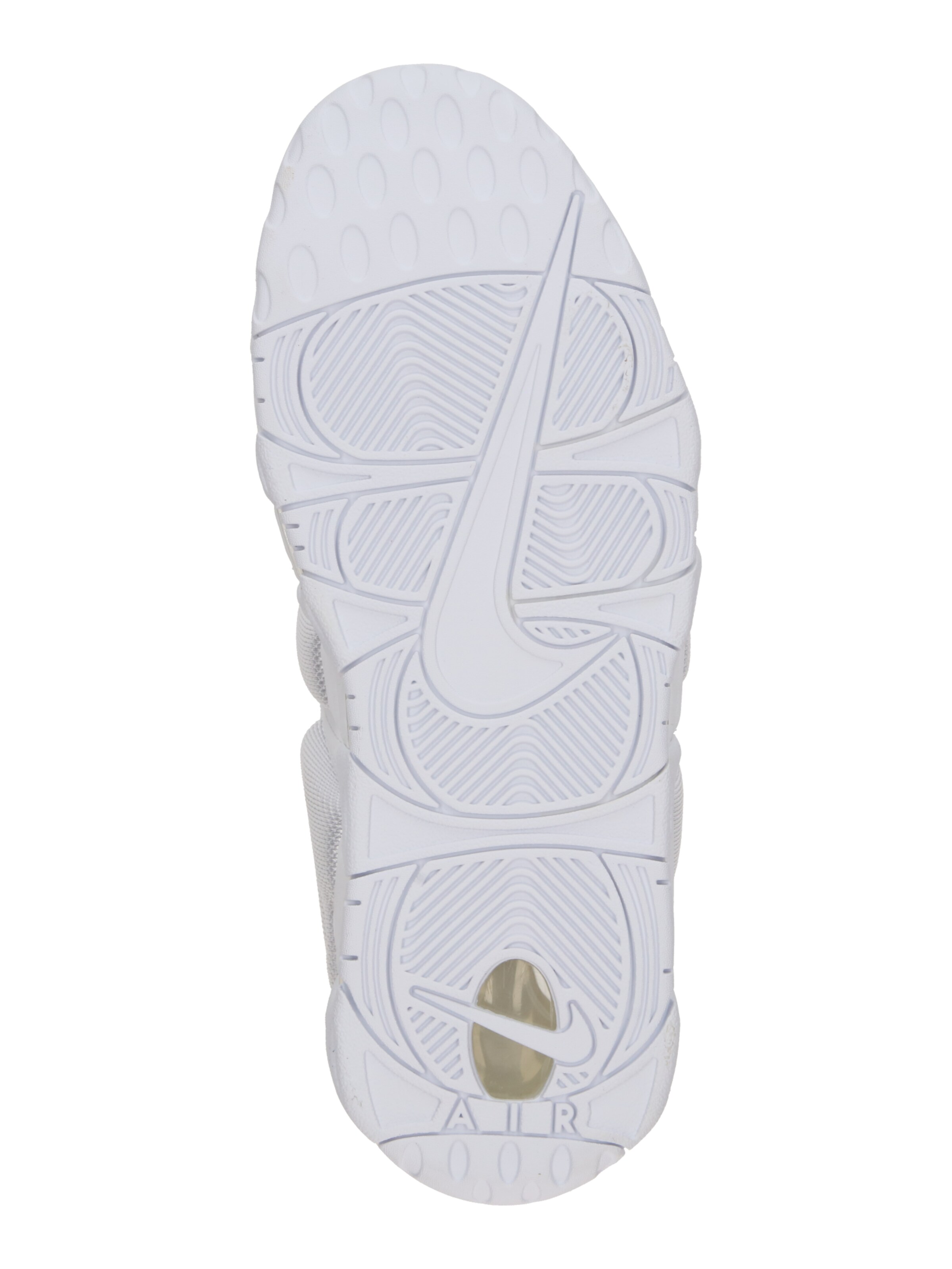 Baskets basses 'AIR MORE UPTEMPO' Nike Sportswear en blanc