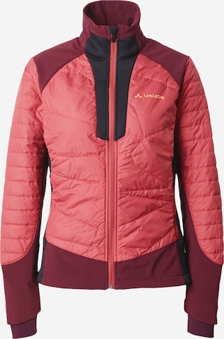 VAUDE Athletic Jacket 'Minaki III' in Red: front