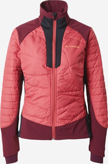 VAUDE Sportska jakna 'Minaki III' u burgund / svijetlocrvena / crna, Pregled proizvoda