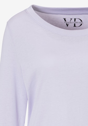 VIVANCE Slaapshirt in Lila