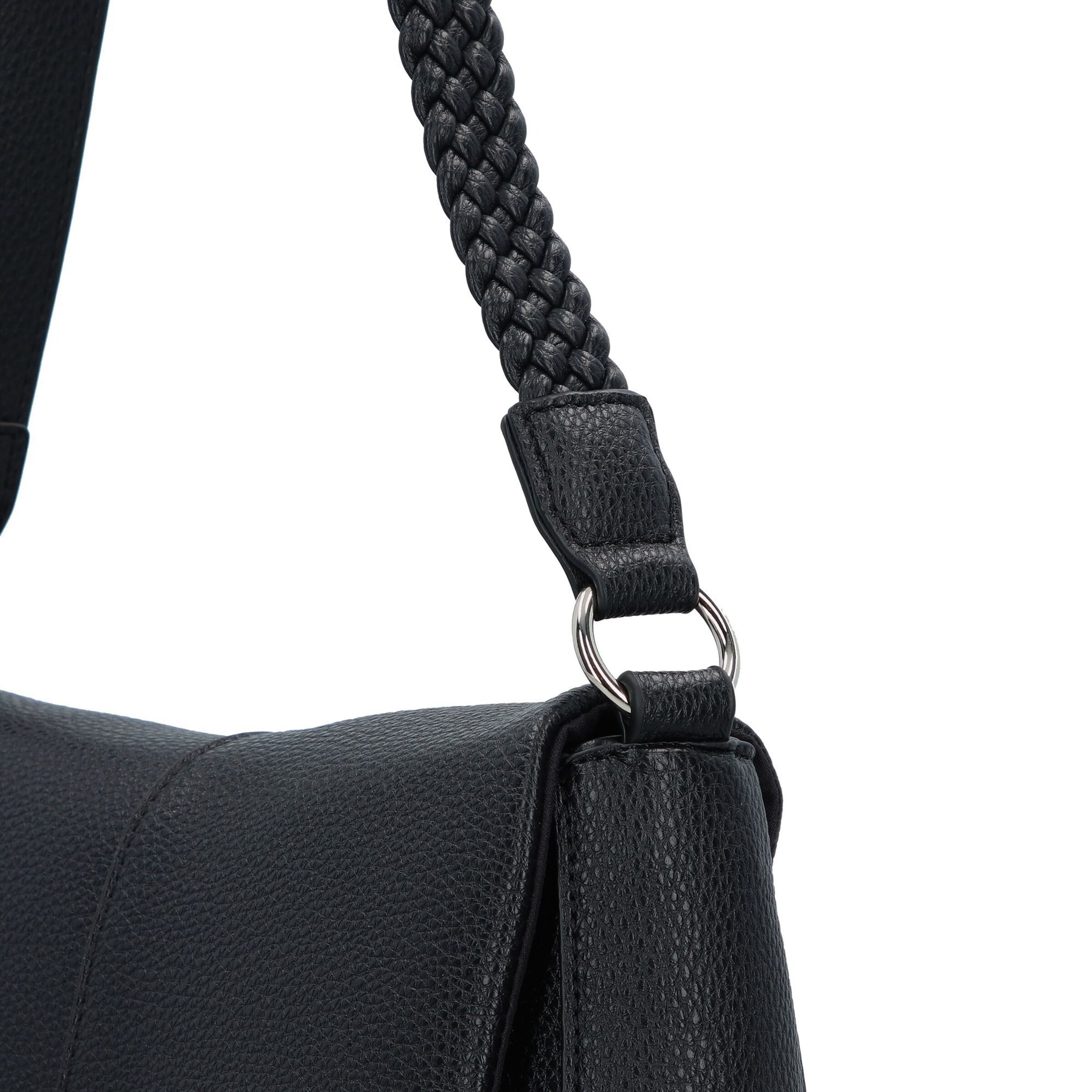 TOM TAILOR DENIM Shoulder bag 'Neda' in Black