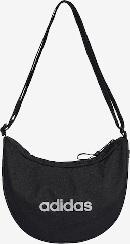 ADIDAS SPORTSWEAR Schultertasche 'Linear Essentials' in Schwarz: Vorderseite