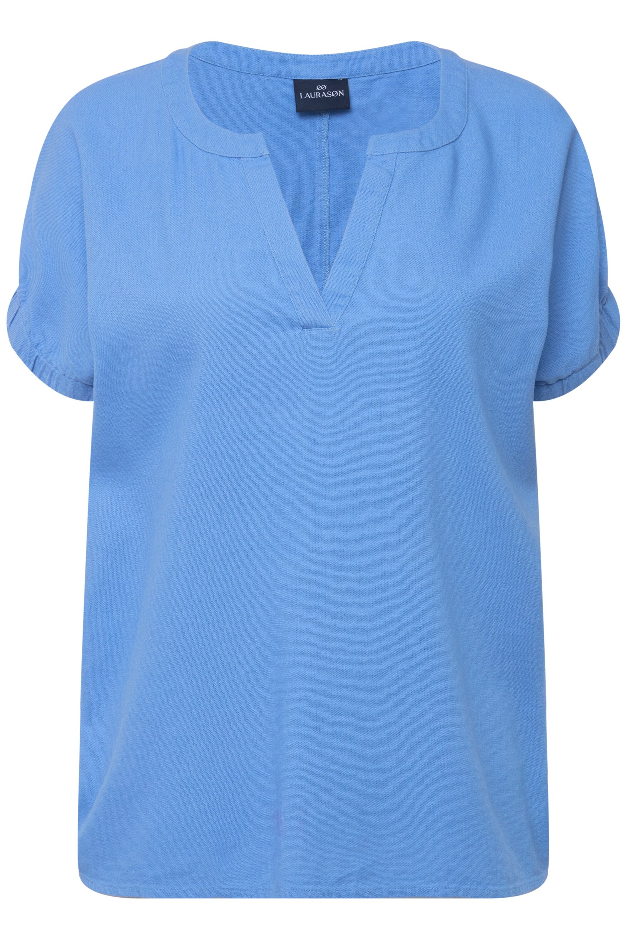 LAURASØN Blouse in Blue: front