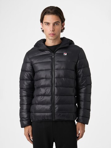 FILA Демисезонная куртка 'Milano' в Черный: спереди