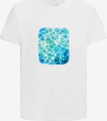 HUSKSWARE Shirt in Weiß: Vorderseite