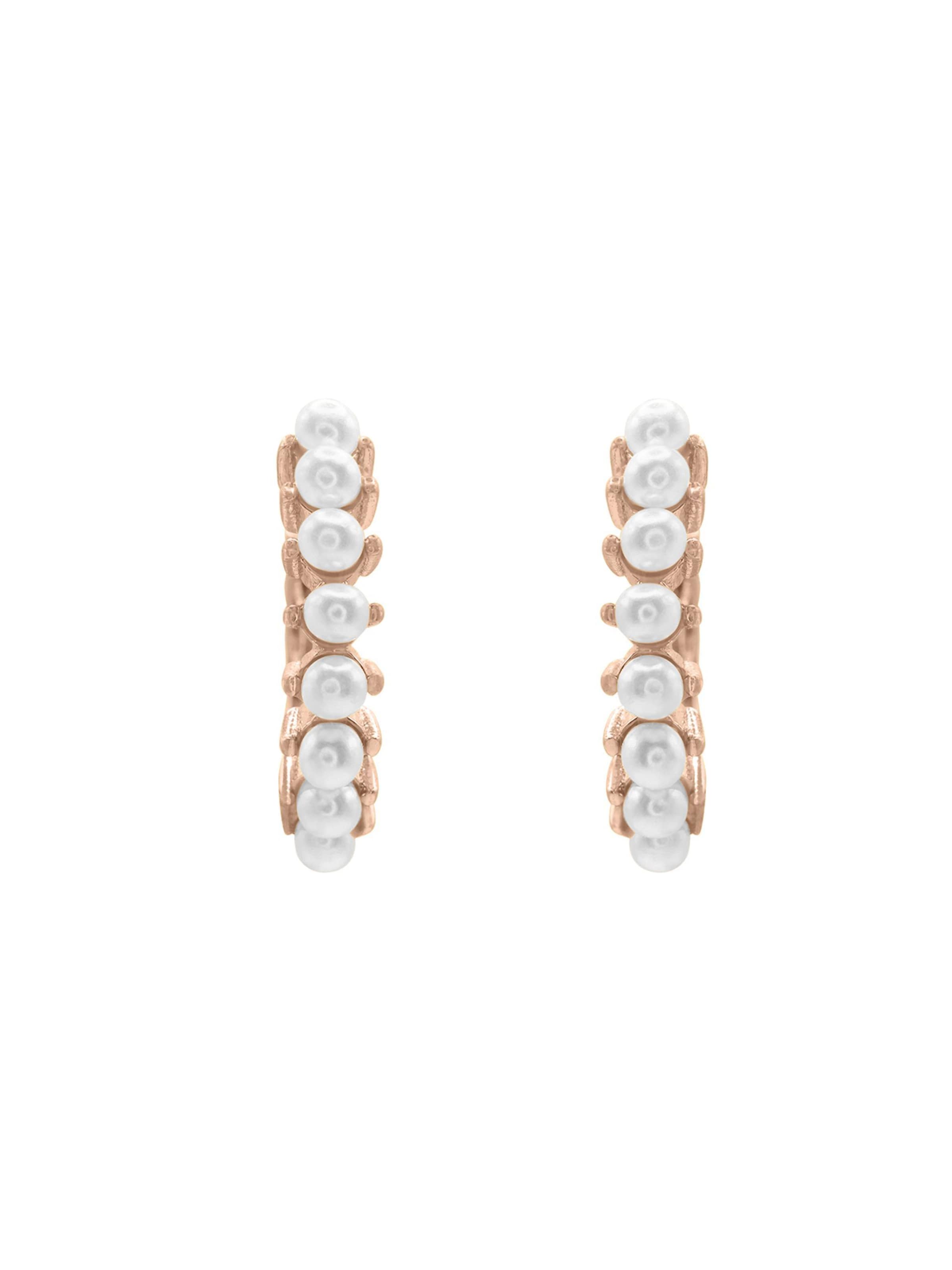 Boucles d'oreilles 'Felice' Heideman en or : devant