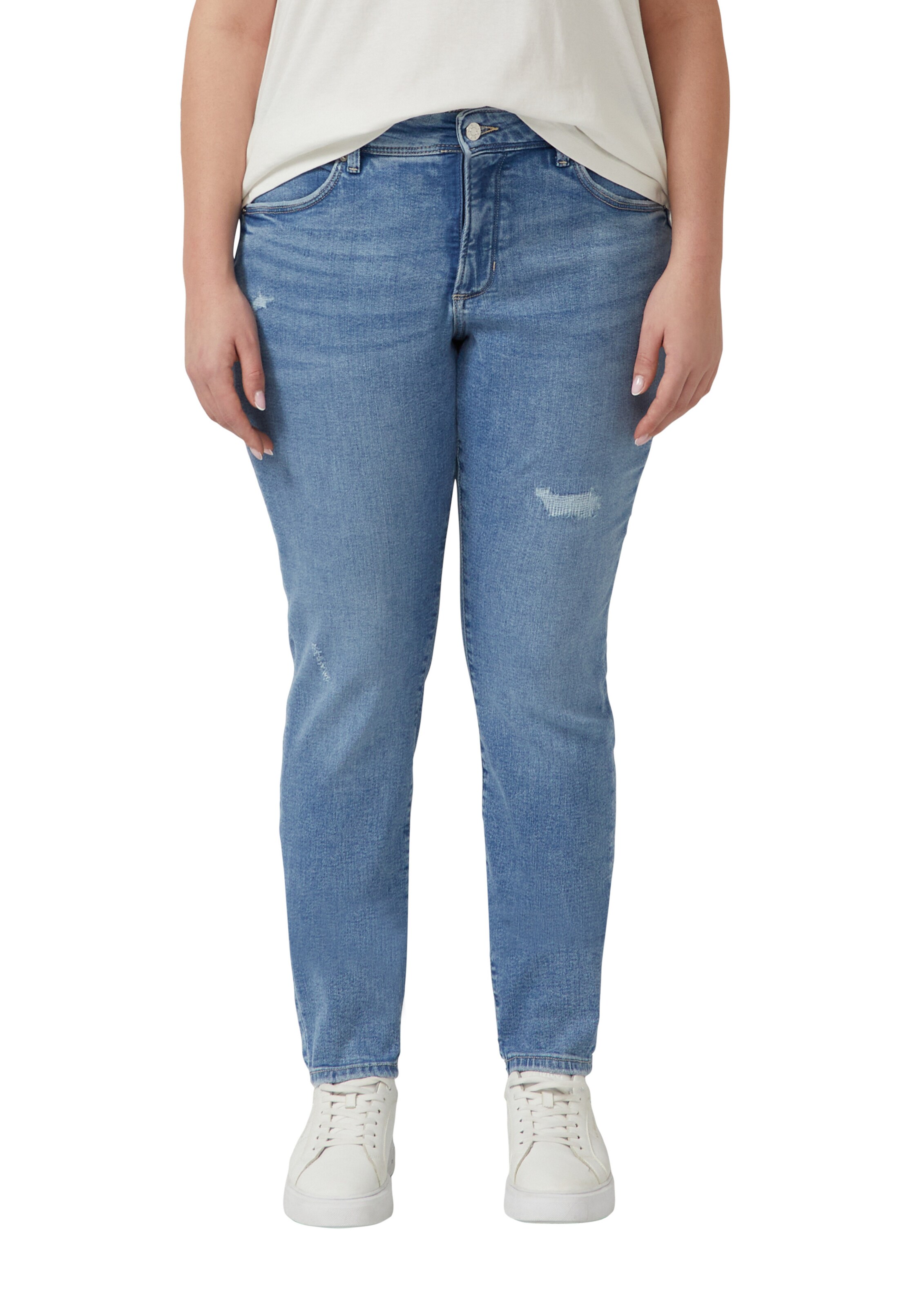 s.Oliver Skinny Jeans in Blauw