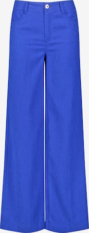 TAIFUN Wide leg Broek in Blauw: voorkant