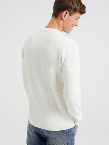 Pull-over WE Fashion en blanc