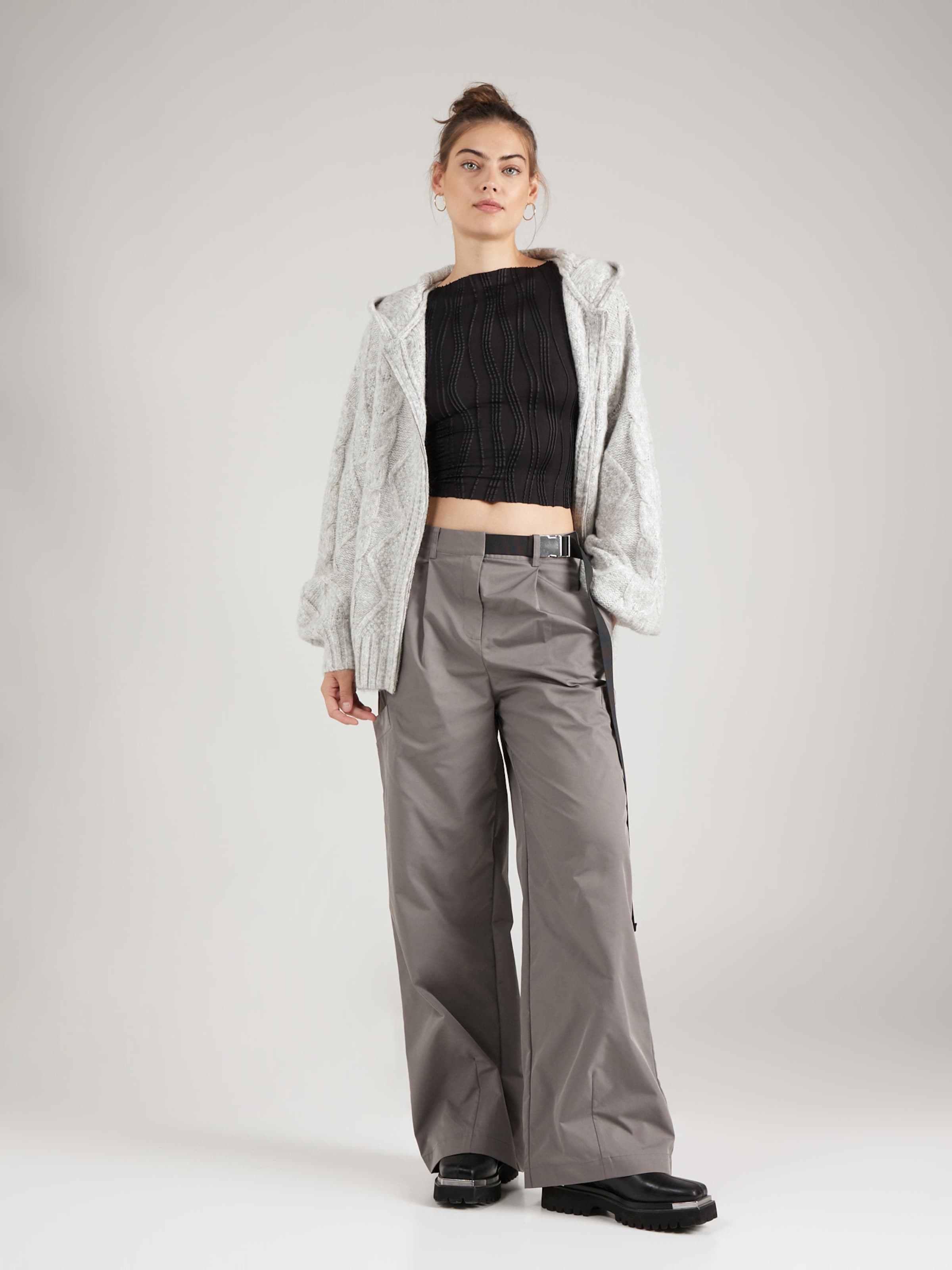 andmary Mila cardigan set gray 最終値下げ！ ANDMARY】Mila cardigan set